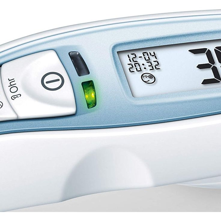 Sanitas SFT 65, Infrarot-Fieberthermometer für Messungen an der Stirn und im Ohr, mit Fieberalarm, zum Messen von erhöhter Körpertemperatur  – Bild 3