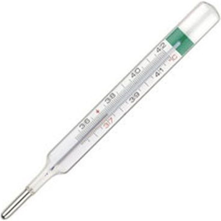 Geratherm classic, wasserdichtes Glas-Fieberthermometer mit hoher Messgenauigkeit, zum Messen von erhöhter Körpertemperatur  – Bild 2