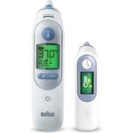 Braun ThermoScan 7 mit Age Precision Limited Edition inkl. Kinderspielzeug Thermometer, zum Messen von erhöhter Körpertemperatur 