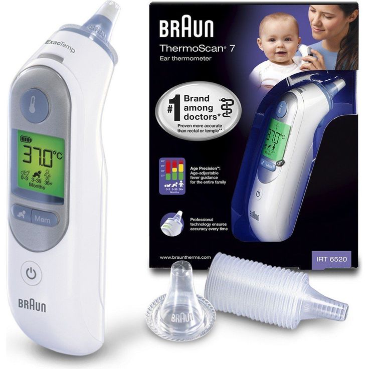 Braun ThermoScan 7 Infrarot Ohrthermometer IRT6520, zum Messen von erhöhter Körpertemperatur – Bild 5