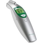 medisana FTN digitales 6in1 Stirnthermometer für Baby, Kinder und Erwachsene, Fieberthermometer mit visuellem Fieberalarm und Speicherfunktion