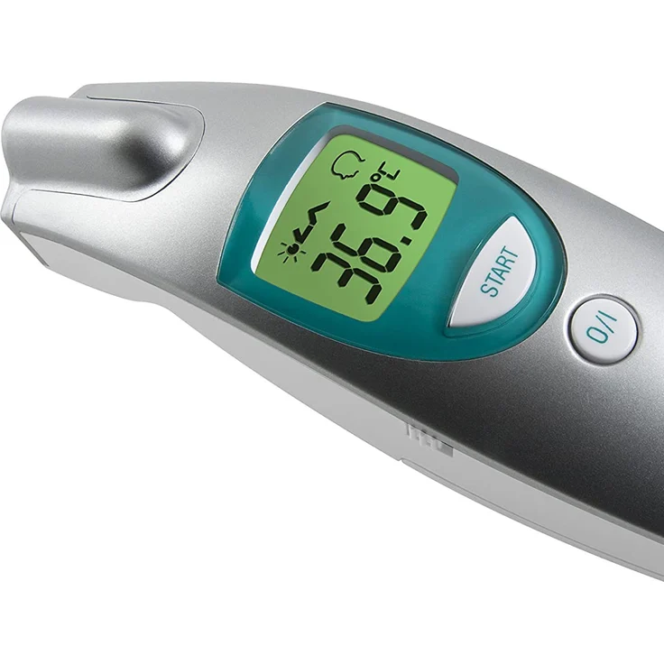 medisana FTN digitales 6in1 Stirnthermometer für Baby, Kinder und Erwachsene, Fieberthermometer mit visuellem Fieberalarm und Speicherfunktion – Bild 2