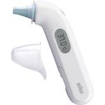 Braun IRT 3030 ThermoScan 3 Infrarot-Thermometer Messung im Ohr & Fieberalarm, zum Messen von erhöhter Körpertemperatur