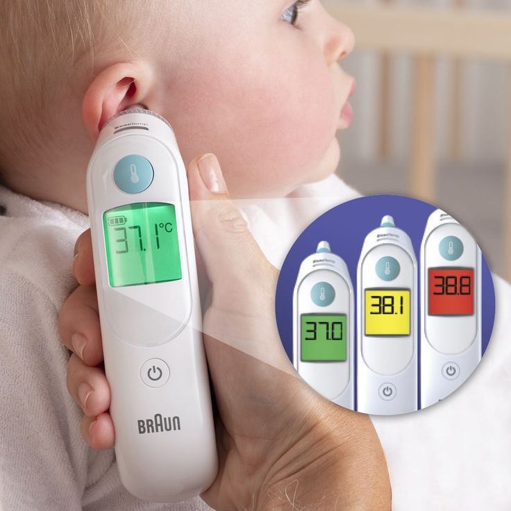 Braun Thermoscan 6 IRT6515MNLA Infrarot-Ohrthermometer ExacTemp-Technologie & Batteriebetrieb Inkl. 21 Schutzkappen – Bild 3