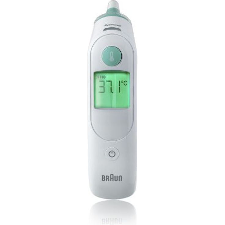 Braun Thermoscan 6 IRT6515MNLA Infrarot-Ohrthermometer ExacTemp-Technologie & Batteriebetrieb Inkl. 21 Schutzkappen – Bild 2