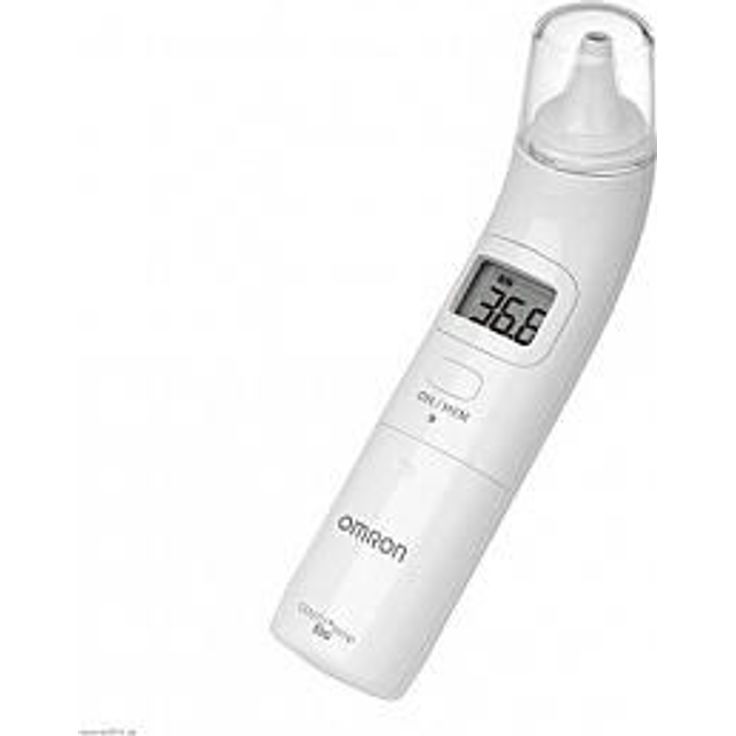 Omron Gentle Temp 520 Digitales Infrarot-Ohrthermometer Lautlos-Modus, 9 Speicherplätze inkl. 21 Messhüllen – Bild 2