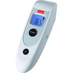 Boso Bosotherm diagnostic Kontaktloses Infrarot-Thermometer mit großem Display und Speicher für 30 Messwerte, inkl. Aufbewahrungstasche & Batterien, mit Fieberalarm