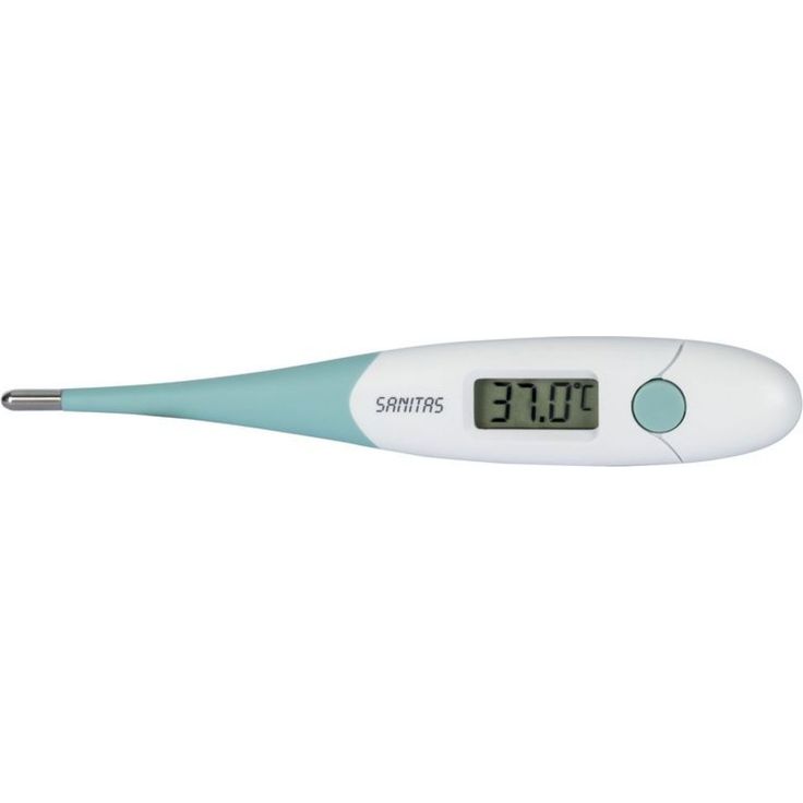 Sanitas SFT 09 Digitales Fieberthermometer für orale, rektale und axillare Messung
