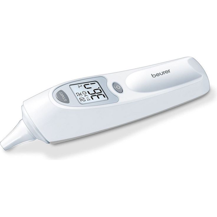 Beurer FT 58, Infrarot-Technologie, für Messungen im Ohr, akustischer Fieberalarm, zum Messen von erhöhter Körpertemperatur 