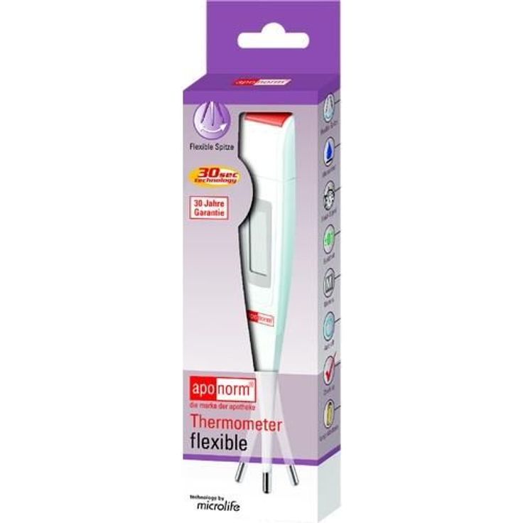 APONORM Fieberthermometer flexible orale, rektale & axillare Messung