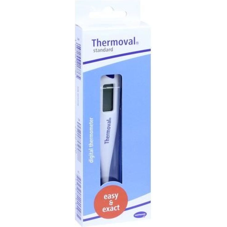THERMOVAL standard digitales Fieberthermometer orale, rektale & axillare Messung