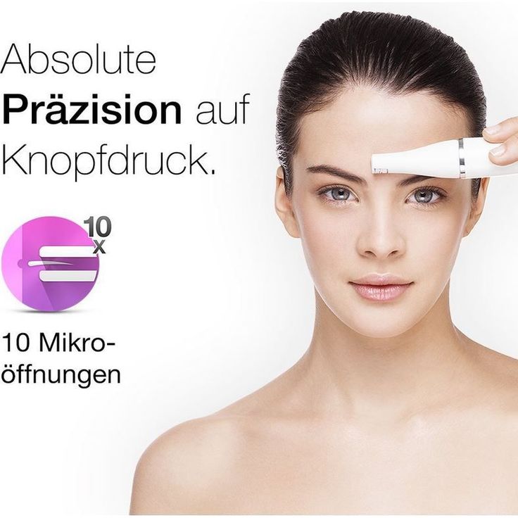 Braun Face Gesichtsepilierer und Gesichtsreinigungsbürste 810, mit zusätzlicher Batterie, silber-weiß – Bild 7