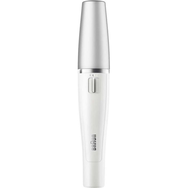 Braun Face Gesichtsepilierer und Gesichtsreinigungsbürste 810, mit zusätzlicher Batterie, silber-weiß – Bild 3