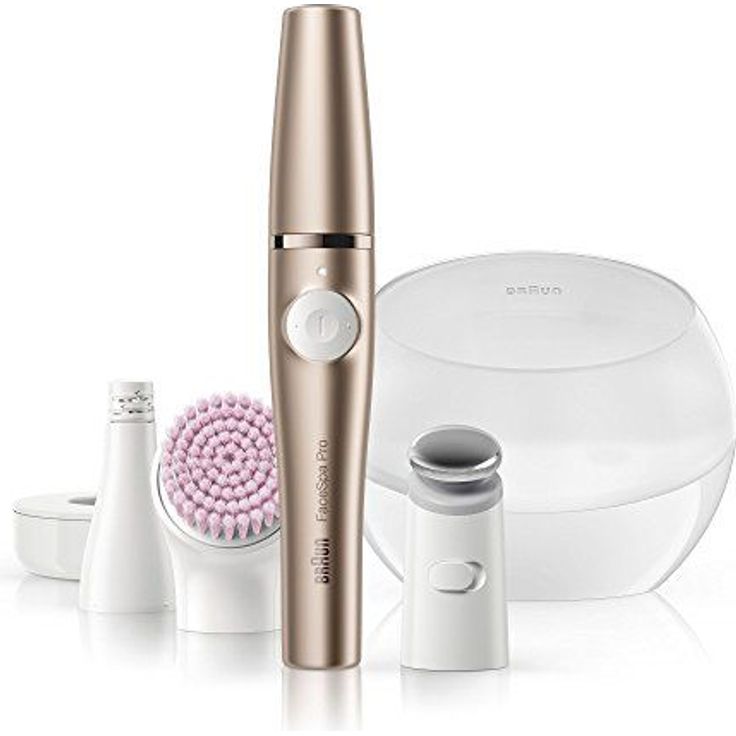 Braun Pro 921 FaceSpa, 3-in-1 Beauty Gerät für das Gesicht, mit Aufbewahrungsbox, Akkubetrieb, bronze – Bild 1