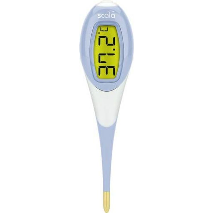 Scala SC2050 Fieberthermometer, für orale, rektale & axillare Messung, zum Messen von erhöhter Körpertemperatur 