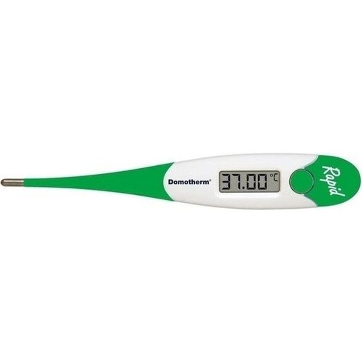Uebe Medical DOMOTHERM Rapid color, für orale, rektale & axillare Messung, zum Messen von erhöhter Körpertemperatur 