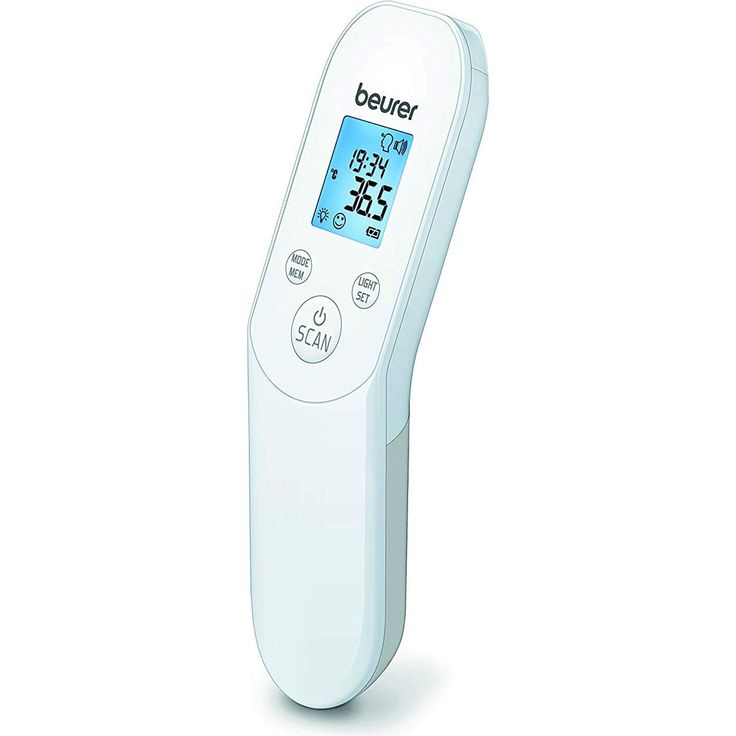 Beurer FT 85, zur kontaktlosen Messung der Temperatur auf der Stirn, weiß, zum Messen von erhöhter Körpertemperatur