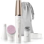 Braun Pro 912 FaceSpa, 3-in-1 Beauty Gerät für das Gesicht, Akkubetrieb, weiß-bronze