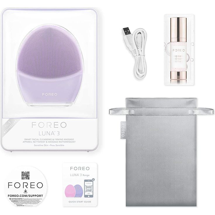 Foreo LUNA 3 für Empfindliche Haut, intelligente Gesichtsreinigungsbürste und straffende Massagebürste – Bild 4