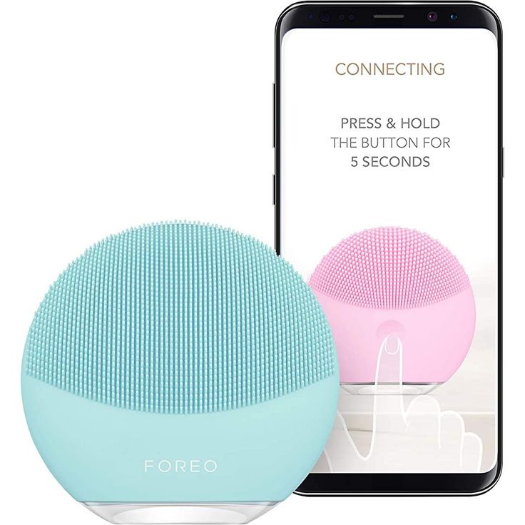 Foreo Luna Mini 3 Intelligenter Gesichtsreiniger Für Alle Hauttypen, Mint  – Bild 4