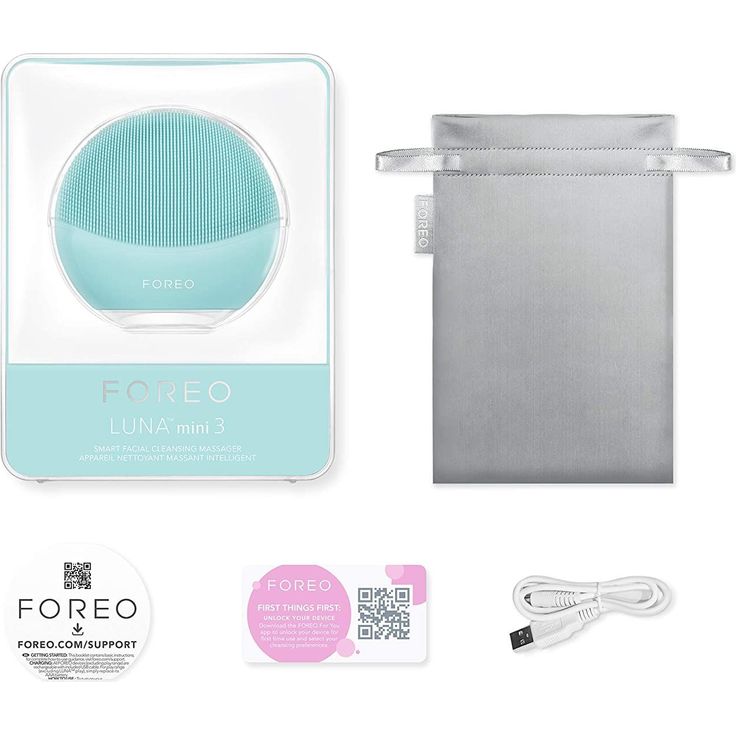 Foreo Luna Mini 3 Intelligenter Gesichtsreiniger Für Alle Hauttypen, Mint  – Bild 3