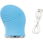 Genius CARA Gesichtsreinigungsbürste blau mit 7 Intensitätsstufen, Timer und Abschaltautomatik