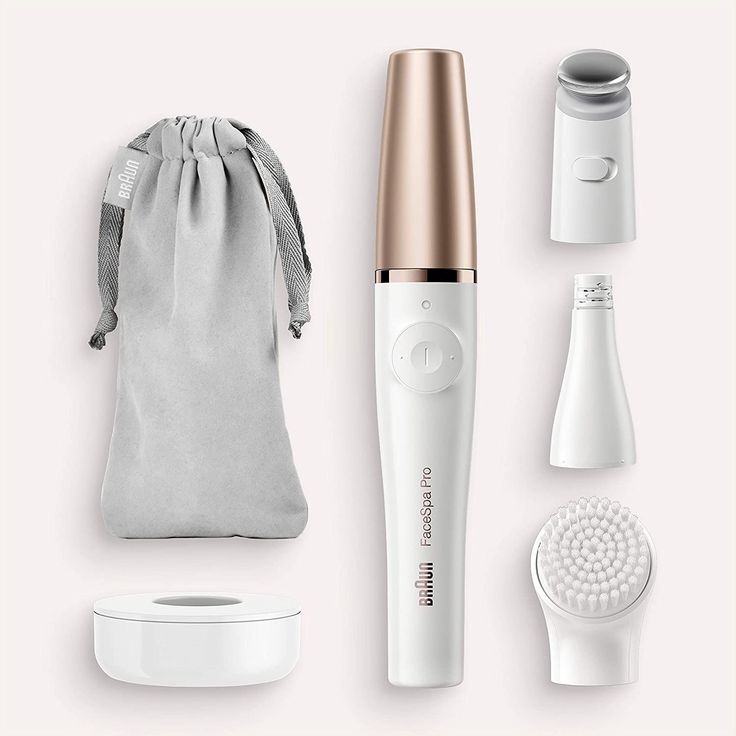 Braun FaceSpa 911 Pro Gesichtsepilierer mit Bürsten- und Massageaufsatz, wasserdicht – Bild 6