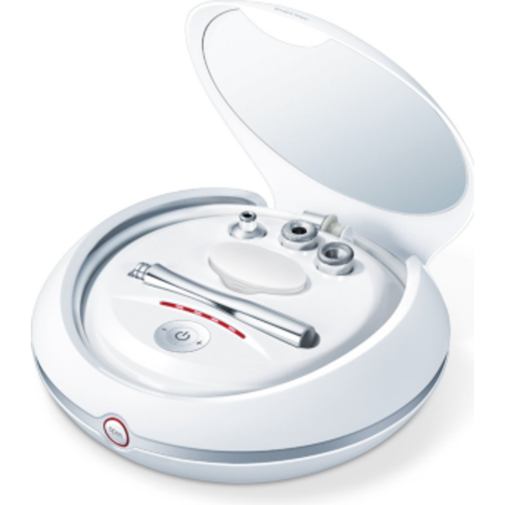 Beurer FC 100 Mikrodermabrasionsgerät, Gesichtspeeling mit Anti Aging Wirkung und Unterdruckmassage, Gesichtsreinigung für zuhause