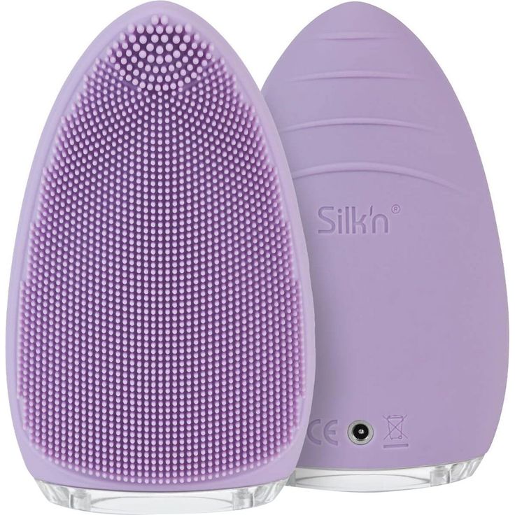 Silk'n Bright FB1PE1PU001 Elektrische Gesichtsbürste Lila 7 Geschwindigkeitsstufen 30-Sekunden-Intervallzeitgeber