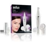 Braun Face Gesichtsepilierer und Gesichtsreinigungsbürste SE820