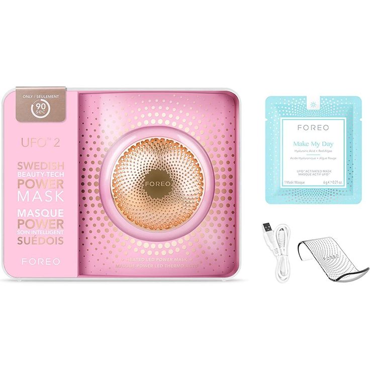 Foreo Gesichtspflege Intelligente Maskenbehandlung Ufo 2 Pearl Pink – Bild 4