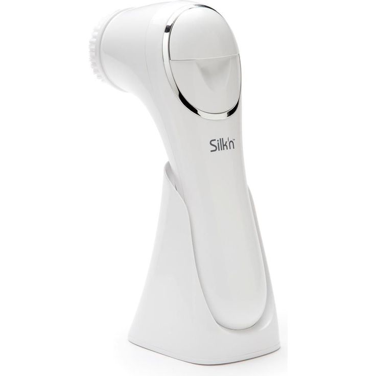 Silkn Fresh Gesichtsreinigungsbürste mit Spender für Reinigungslotion, Wasserdicht – Bild 1