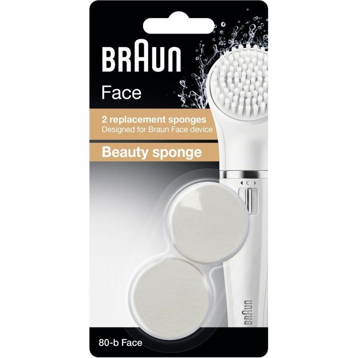 Braun Face 80-b Beauty Kosmetik Schwämmchen