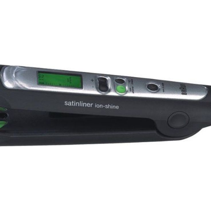 Braun satinliner ion-shine ES2 - Haarglätter mit Ionentechnologie, Schnellaufheizfunktion Keramik-Glätteisen & Ionen-Technologie für seidig glattes Haar – Bild 4
