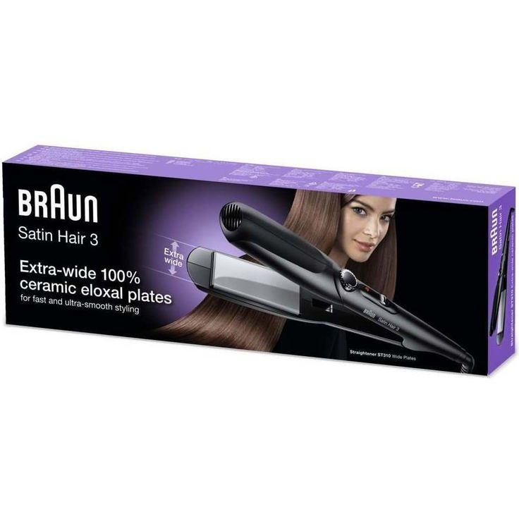 Braun Satin Hair 3 Haarglätter ST310 Keramik-Glätteisen für seidig glattes Haar – Bild 2