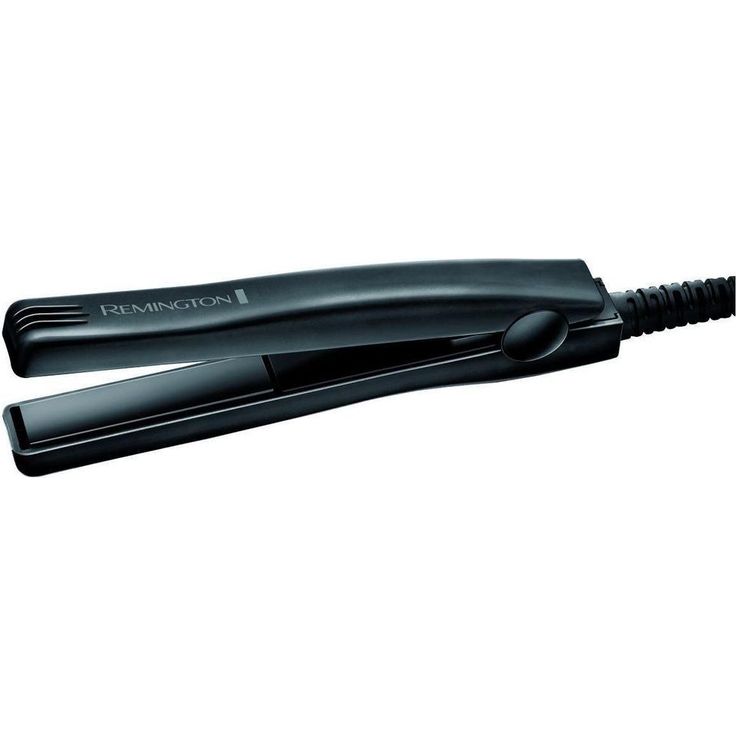 Remington Mini-Haarglätter On The Go S2880, keramikbeschichtete Stylingplatten, ideal für unterwegs, schwarz Tourmalin-Glätteisen für seidig glattes Haar