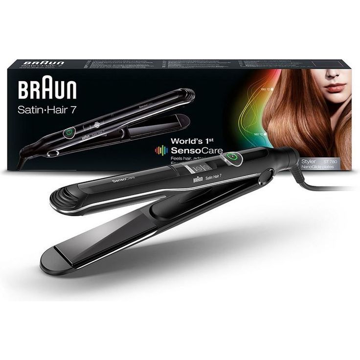 Braun Satin Hair 7 SensoCare Styler Glätteisen ST780, mit Temperaturschutz Keramik-Glätteisen für seidig glattes Haar – Bild 7