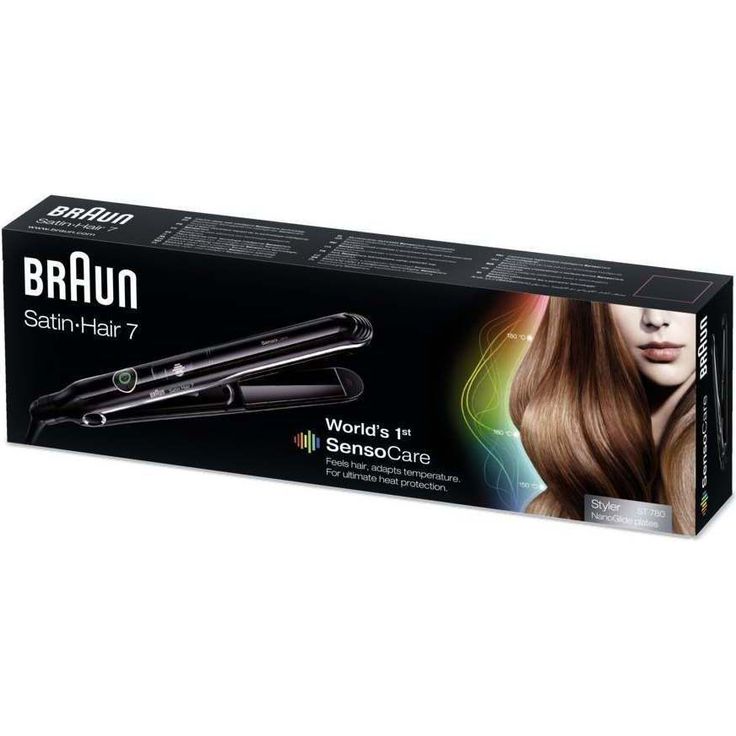 Braun Satin Hair 7 SensoCare Styler Glätteisen ST780, mit Temperaturschutz Keramik-Glätteisen für seidig glattes Haar – Bild 2