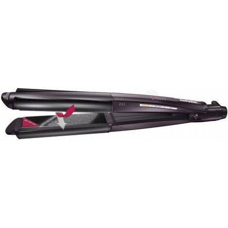 BaByliss ST330E Glätteisen 2in1 Straight & Curl Intense Protect Keramik-Glätteisen für seidig glattes Haar – Bild 2