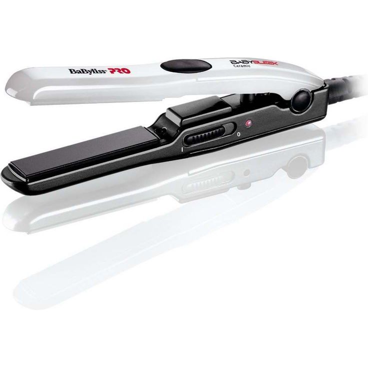 BaByliss Pro BAB2050E Pro Mini Glätteisen Keramik-Glätteisen für seidig glattes Haar