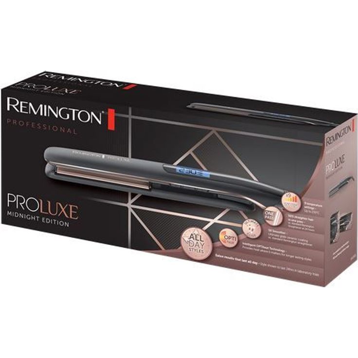 Remington S 9100 B PROluxe, Haarglätter, schwarz Keramik-Glätteisen für seidig glattes Haar – Bild 2