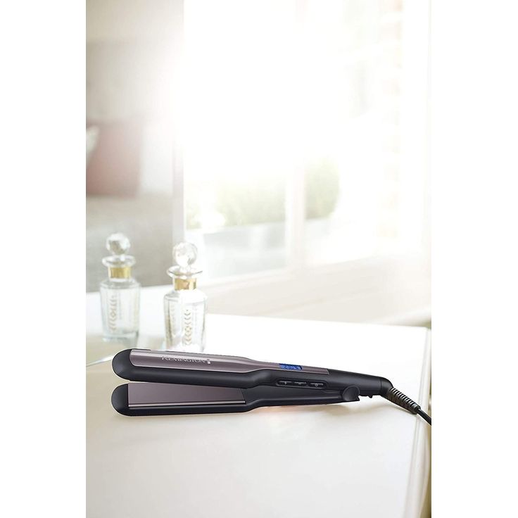Remington Haarglätter Pro-Ceramic Extra S5525, lange und extra breite Stylingplatten, schwarz Keramik-Glätteisen für seidig glattes Haar – Bild 4