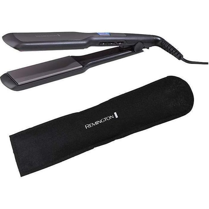 Remington Haarglätter Pro-Ceramic Extra S5525, lange und extra breite Stylingplatten, schwarz Keramik-Glätteisen für seidig glattes Haar – Bild 3