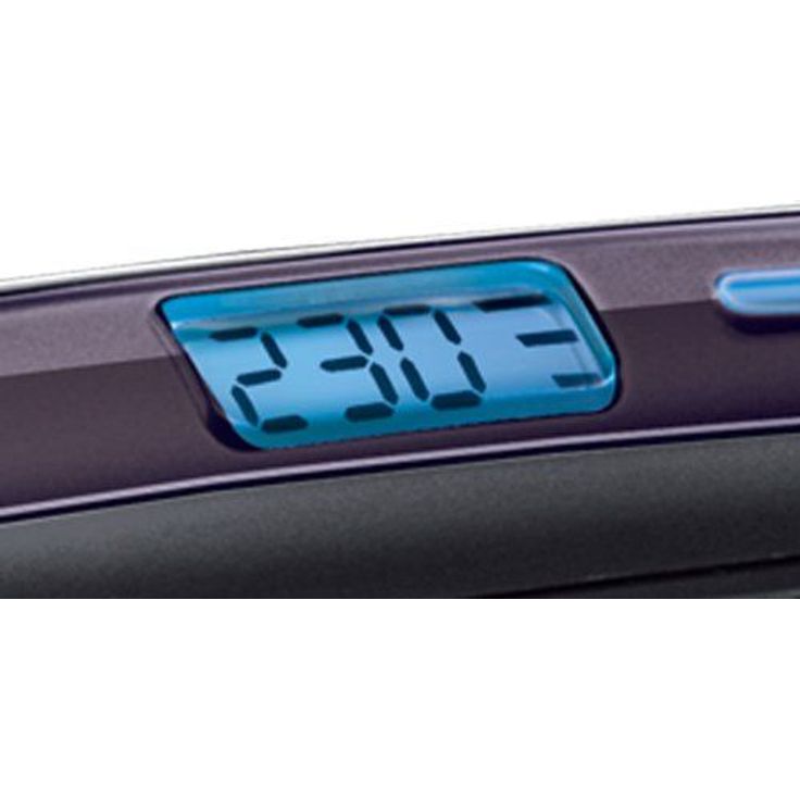 Remington Haarglätter Pro Sleek & Curl S6505, abgerundetes Design zum Glätten und Stylen von Locken, schwarz Tourmalin-Glätteisen für seidig glattes Haar – Bild 4