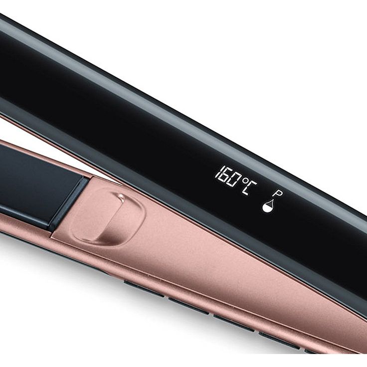 Beurer HS 80 Haarglätter mit Titanium-Beschichtung, Schnellheizung, Magic-LED Display und Abschaltautomatik, Triple Ionic-, Protection- und Memory-Funktion Titanium-Glätteisen & Ionen-Technologie für seidig glattes Haar – Bild 4