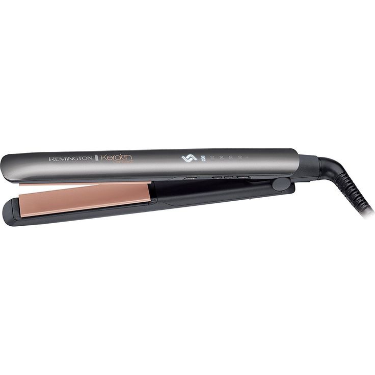 Remington Haarglätter Keratin Protect S8598, innovativer Hitzeschutzsensor, grau-rose gold für seidig glattes Haar – Bild 1