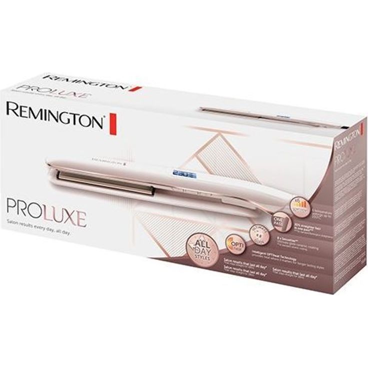 Remington Haarglätter PROluxe S9100, OPTIheat-Technologie und Ultimate-Glide-Keramikbeschichtung, rose gold Keramik-Glätteisen für seidig glattes Haar – Bild 5