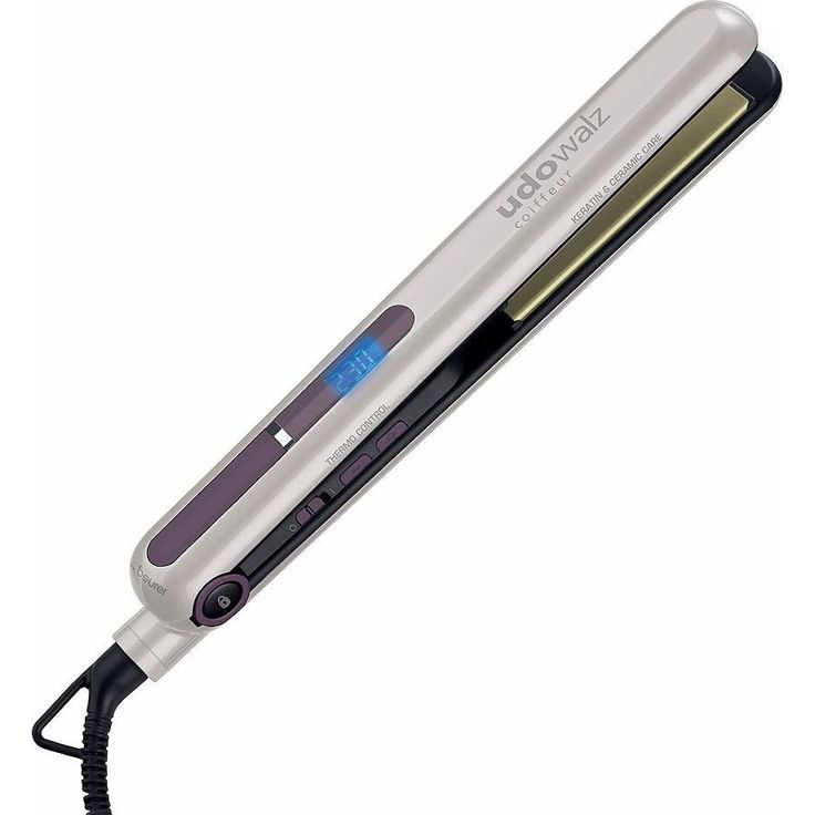 Udo Walz B9 400 Haarglätter active mit Keratin und Keramik Beschichtung für samtweiches Haar Keramik-Glätteisen für seidig glattes Haar