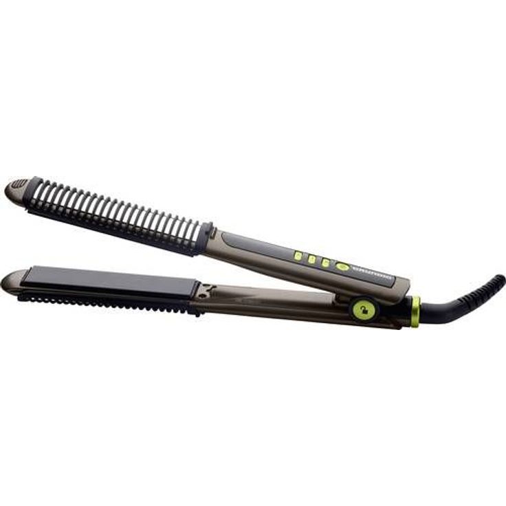 Grundig HS 7730 - GMS2250 HS7730 Hair Straightener, Ionic mit Schutzaufsatz, 5 x Ceramic color protector & Ionen-Technologie für seidig glattes Haar