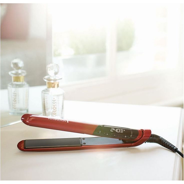 Remington Haarglätter Silk S9600, Keramikbeschichtung mit Seidenproteinen, rot Keramik-Glätteisen für seidig glattes Haar – Bild 4